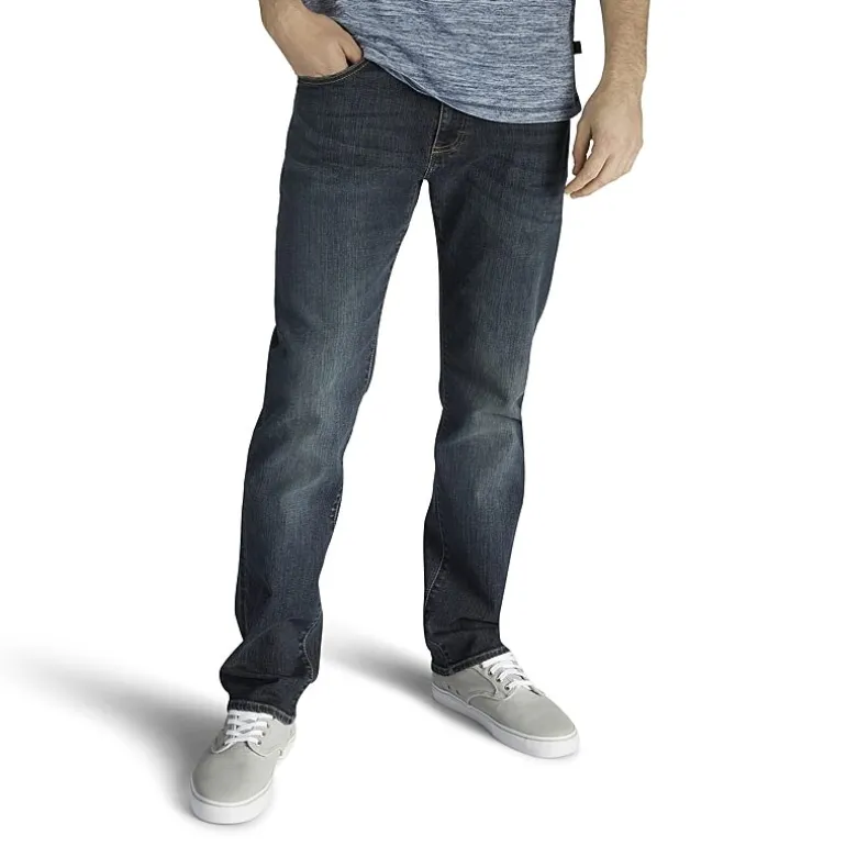 Lee® Mens Extreme Motion Slim Fit Straight Leg Jeans