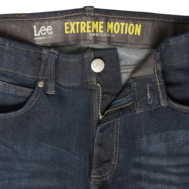 Lee® Mens Extreme Motion Slim Fit Straight Leg Jeans