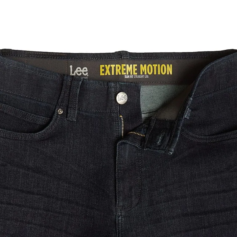 Lee® Mens Extreme Motion Slim Fit Straight Leg Jeans
