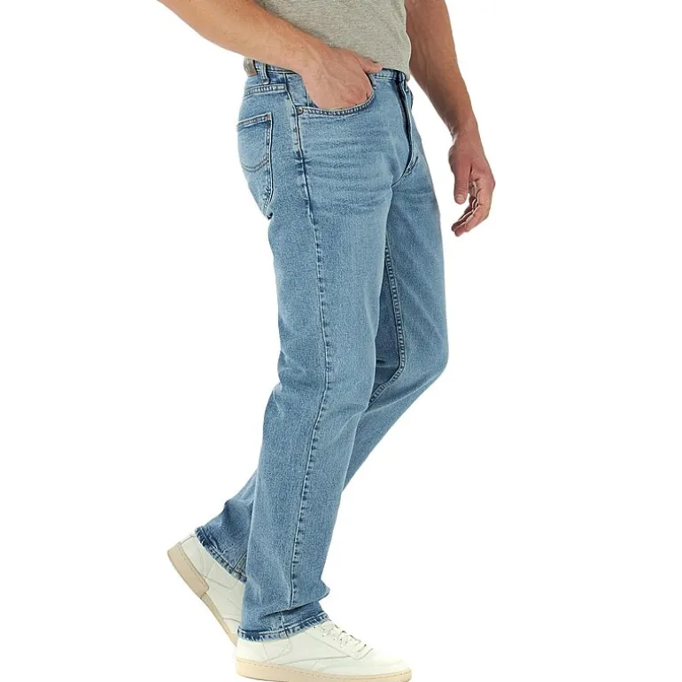 Lee® Mens Legendary Stretch Fabric Relaxed Fit Straight Jean