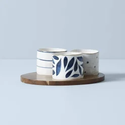 Lenox Blue Bay 4-pc. Porcelain Serving Set