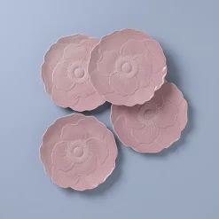 Lenox Butterfly Meadow 4-pc. Porcelain Appetizer Plate
