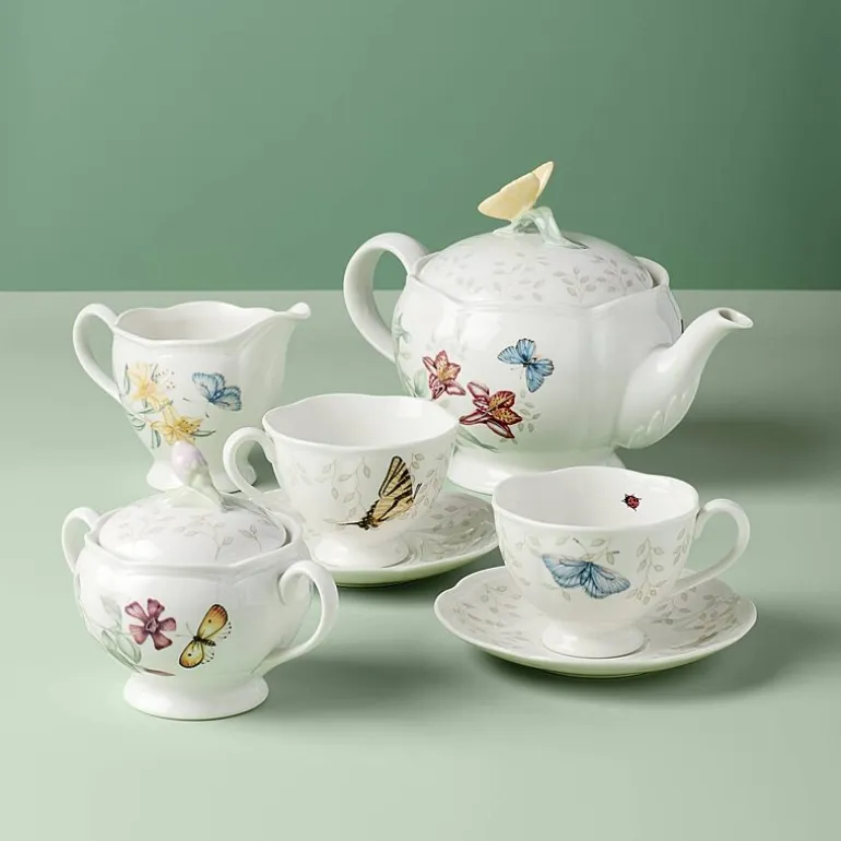 Lenox Butterfly Meadow 7-pc. Porcelain Tea Set