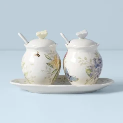 Lenox Butterfly Meadow 7-pc. Porcelain Condiment Jar