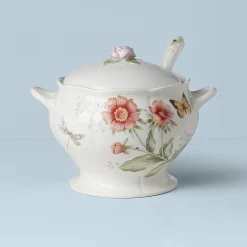 Lenox Butterfly Meadow Porcelain Soup Tureen