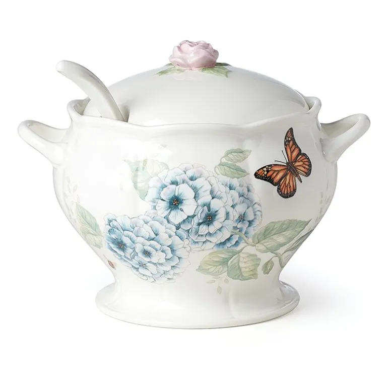 Lenox Butterfly Meadow Porcelain Soup Tureen