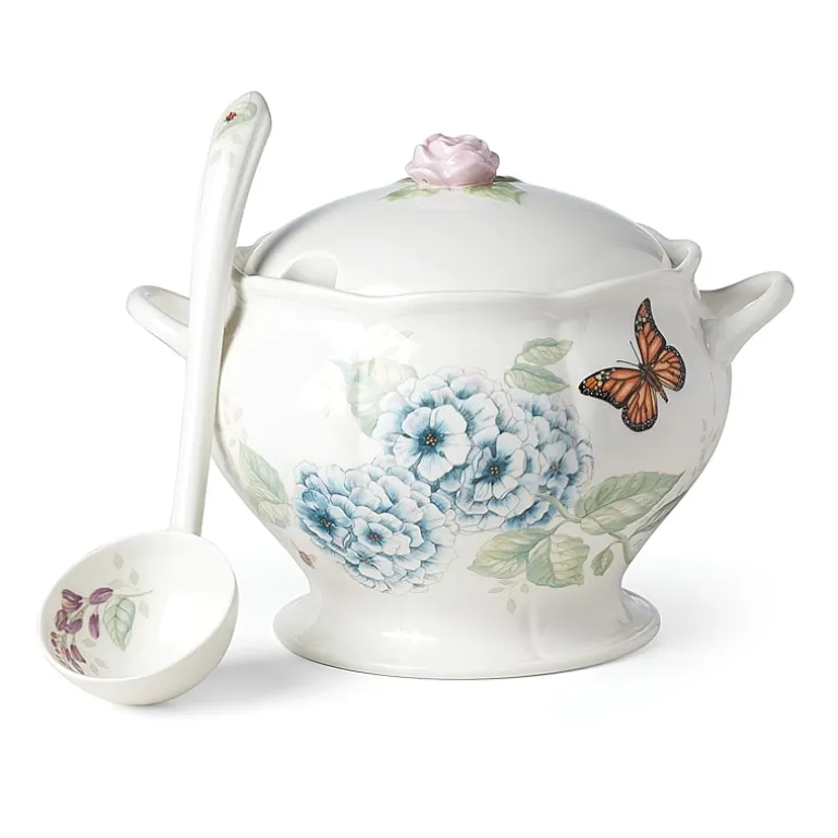 Lenox Butterfly Meadow Porcelain Soup Tureen