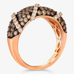 Le Vian® Ring featuring Chocolate Diamonds® Nude Diamonds™ set in 14K Strawberry Gold®