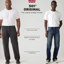 Levi's® Big and Tall Mens 501™ Straight Leg Regular Fit Jean