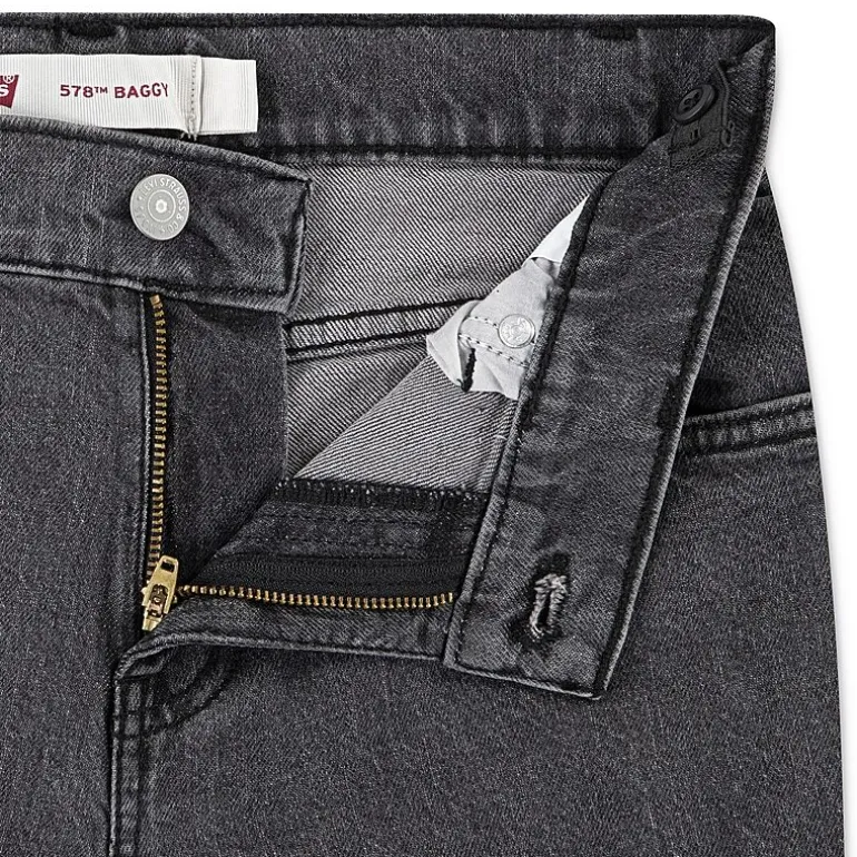 Levi's® Big Kid Boys Adjustable Waist 578™ Baggy Fit Straight Leg Jean