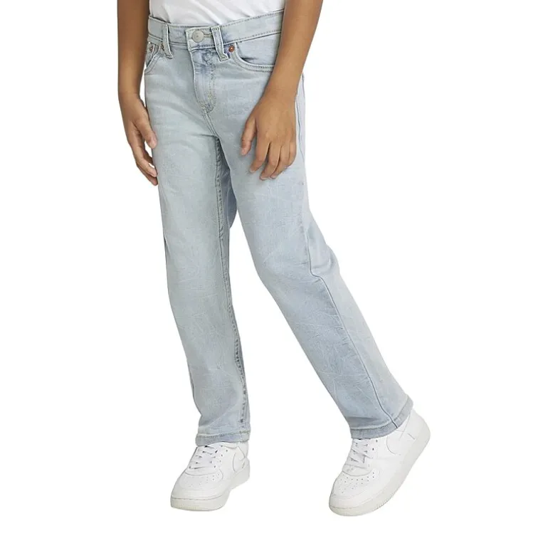 Levi's® Big Kid Boys Adjustable Waist Stretch Fabric 502™ Tapered Leg Regular Fit Jean