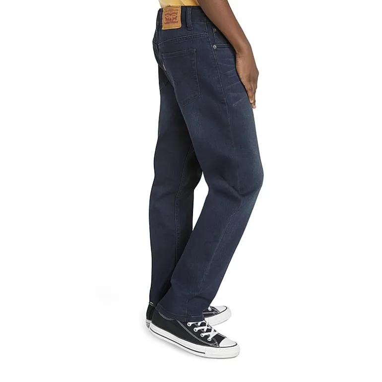 Levi's® Big Kid Boys Adjustable Waist Stretch Fabric 502™ Tapered Leg Regular Fit Jean