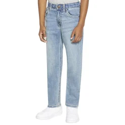 Levi's® Big Kid Boys Adjustable Waist Stretch Fabric 502™ Tapered Leg Regular Fit Jean