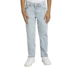 Levi's® Big Kid Boys Adjustable Waist Stretch Fabric 502™ Tapered Leg Regular Fit Jean