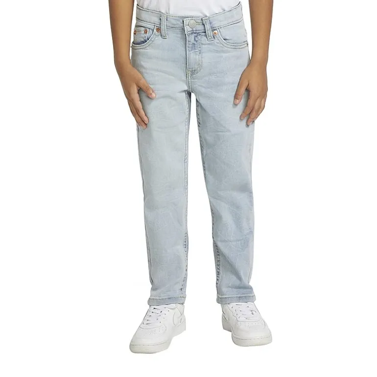 Levi's® Big Kid Boys Adjustable Waist Stretch Fabric 502™ Tapered Leg Regular Fit Jean