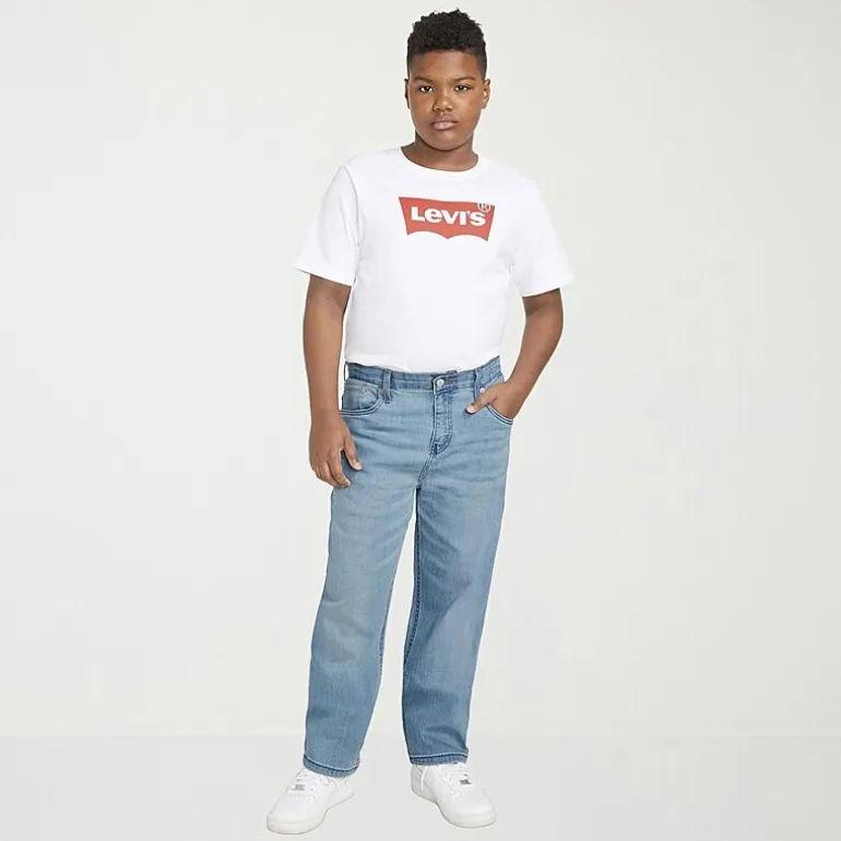 Levi's® Big Kid Boys Adjustable Waist Stretch Fabric 514™ Straight Leg Jean