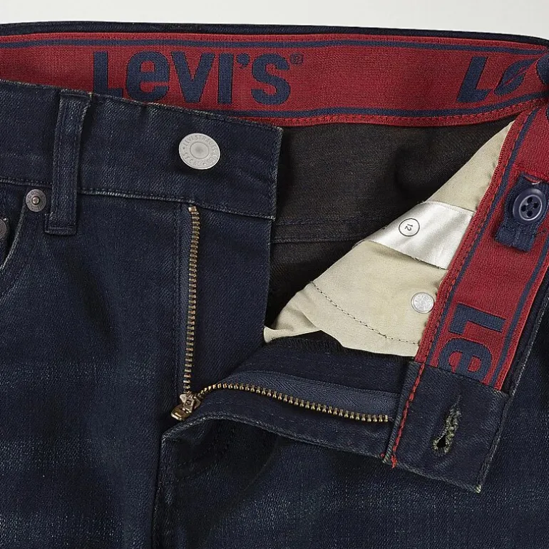 Levi's® Big Kid Boys Adjustable Waist Stretch Fabric 514™ Straight Leg Jean