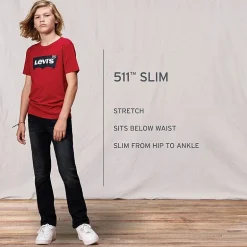 Levi's® Big Kid Boys Adjustable Waist 511™ Slim Fit Jean