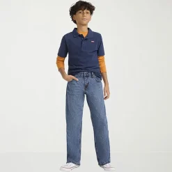 Levi's® Big Kid Boys Adjustable Waist 578™ Baggy Fit Straight Leg Jean