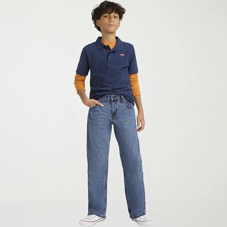 Levi's® Big Kid Boys Adjustable Waist 578™ Baggy Fit Straight Leg Jean