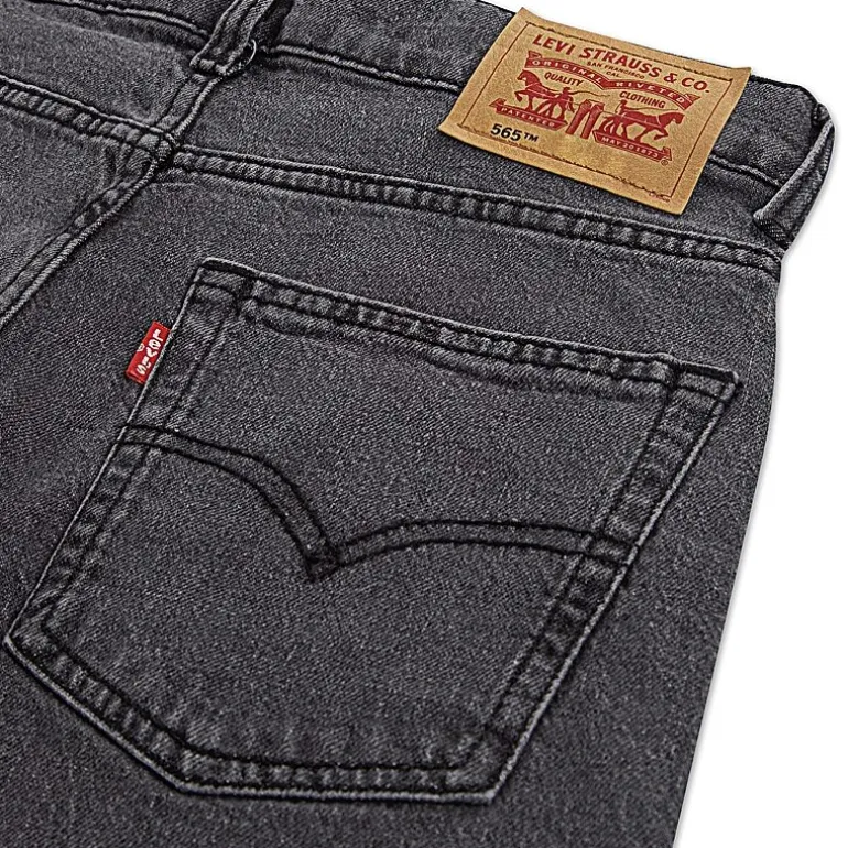 Levi's® Big Kid Boys Adjustable Waist 565™ Straight Leg Loose Fit Jean
