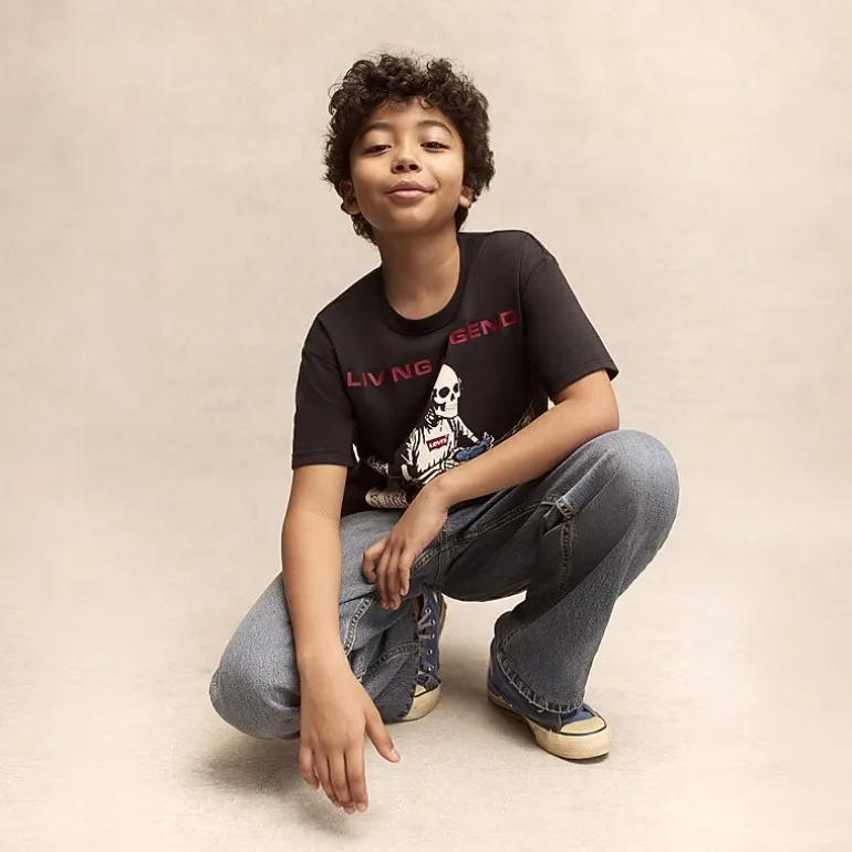 Levi's® Big Kid Boys Adjustable Waist 565™ Straight Leg Loose Fit Jean
