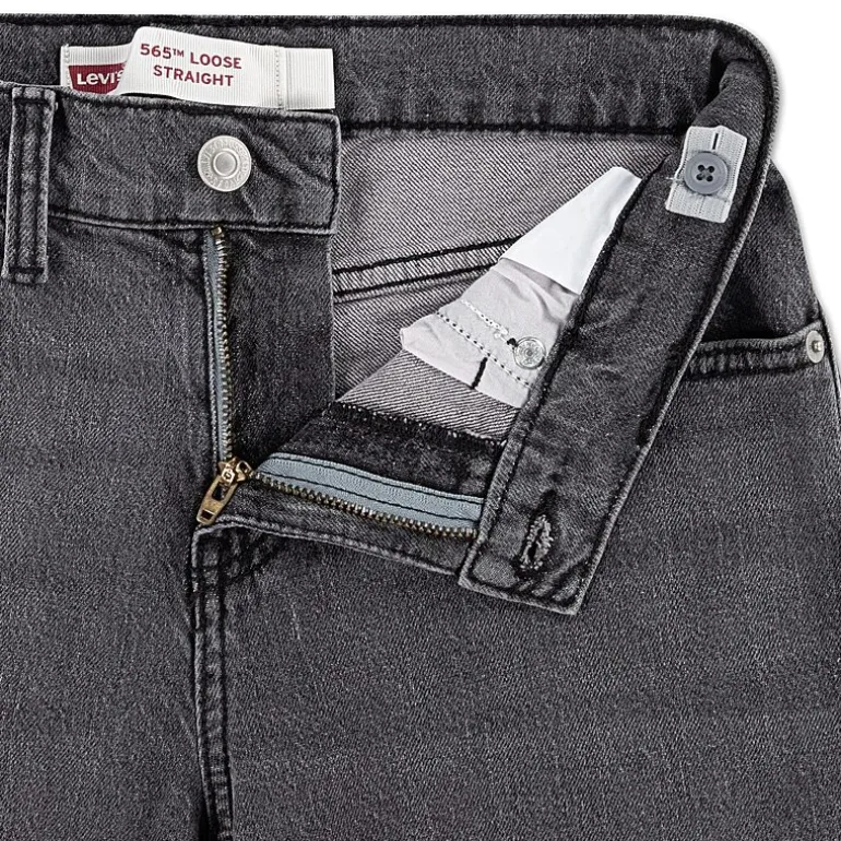 Levi's® Big Kid Boys Adjustable Waist 565™ Straight Leg Loose Fit Jean