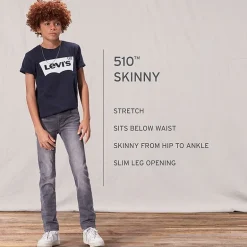 Levi's® Big Kid Boys Stretch Fabric 510™ Skinny Fit Denim Jean