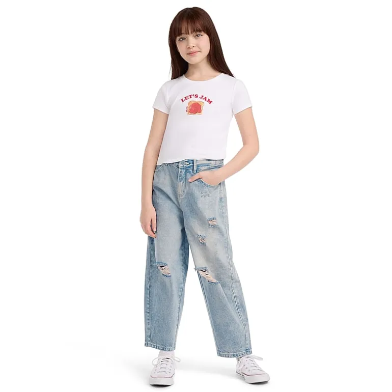 Levi's® Big Kid Girls Ripped Big Kids Baggy Fit Jean