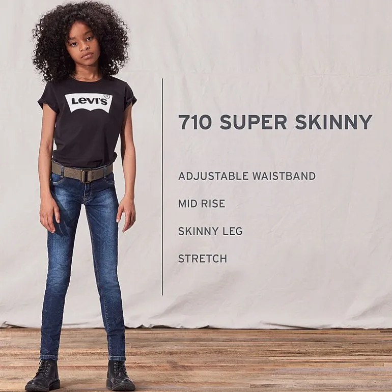 Levi's® Big Kid Girls 710™ Skinny Fit Denim Jean