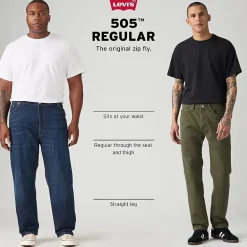 Levi's®  Big & Tall Mens 505™ Regular Fit Jeans