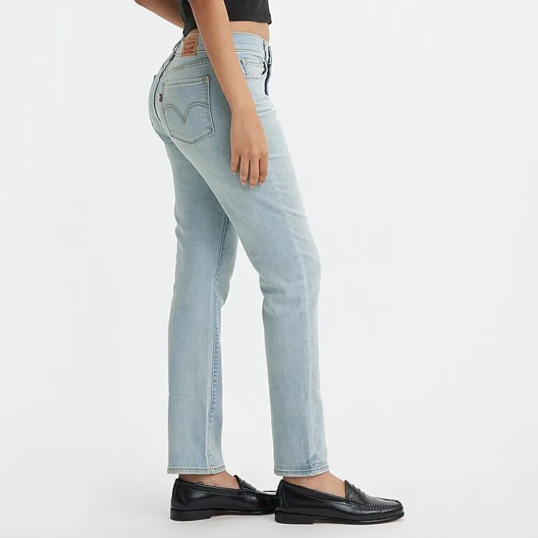 Levi's® Classic Womens Mid Rise Straight Leg Jean