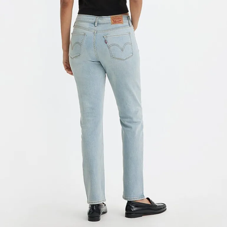 Levi's® Classic Womens Mid Rise Straight Leg Jean