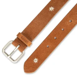 Levi's® Floral Stitched Strap Casual Belt, Genuine Leather Womens Belt