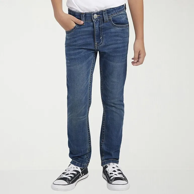 Levi's® Little Boys Adjustable Waist 510™ Skinny Fit Denim Jean