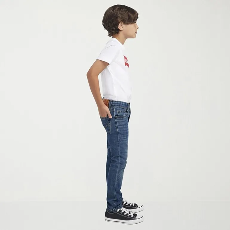 Levi's® Little Boys Adjustable Waist 510™ Skinny Fit Denim Jean