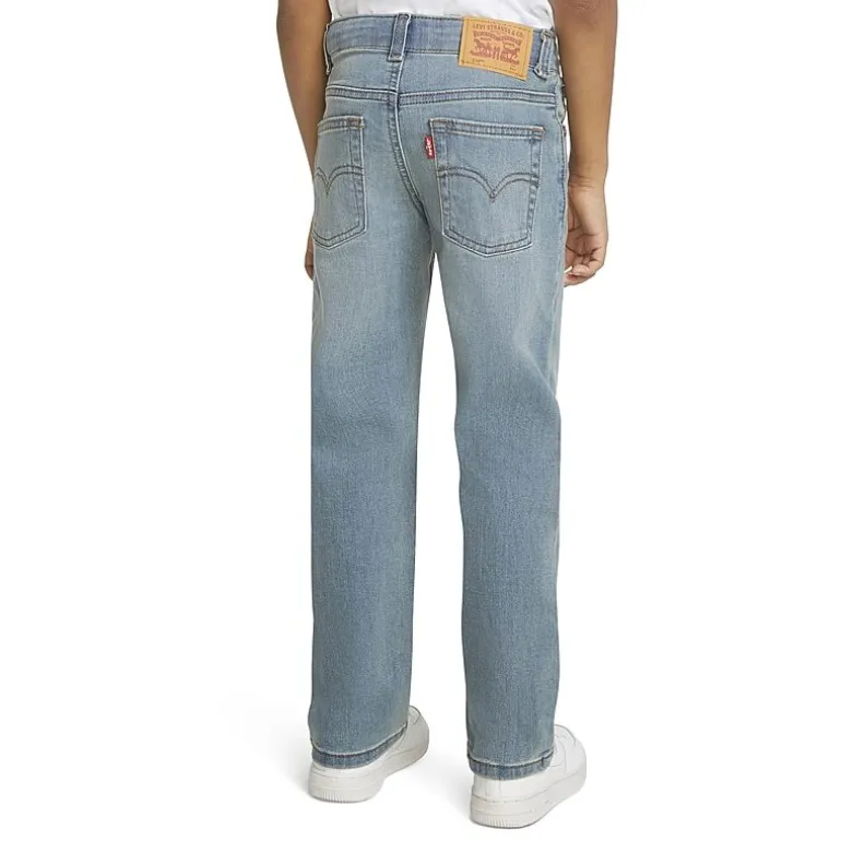 Levi's® Little Boys Adjustable Waist Mid Rise 514™ Straight Leg Jean