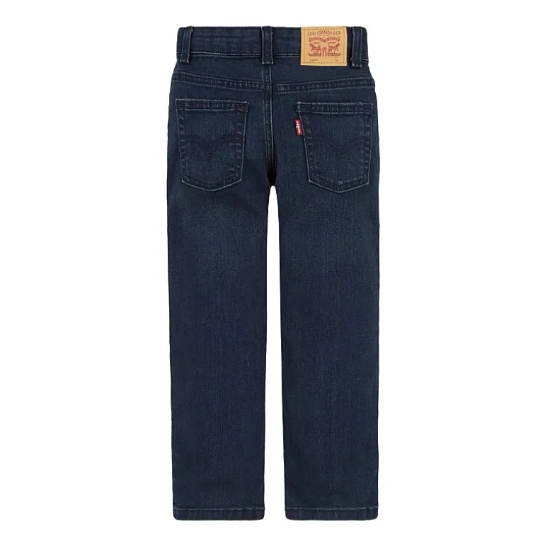 Levi's® Little Boys Adjustable Waist Mid Rise 514™ Straight Leg Jean