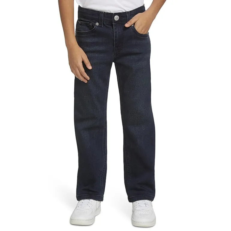 Levi's® Little Boys Adjustable Waist Mid Rise 514™ Straight Leg Jean