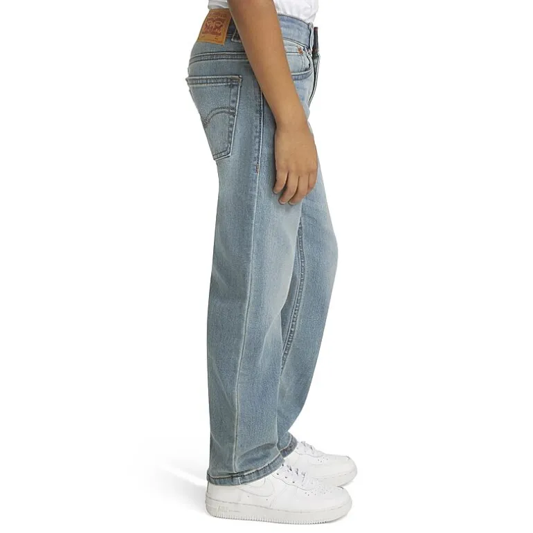Levi's® Little Boys Adjustable Waist Mid Rise 514™ Straight Leg Jean