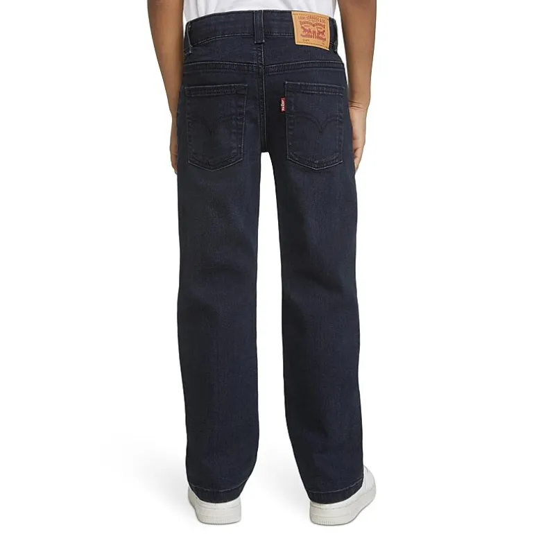 Levi's® Little Boys Adjustable Waist Mid Rise 514™ Straight Leg Jean