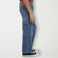 Levi's® Little Boys Adjustable Waist Mid Rise 514™ Straight Leg Jean