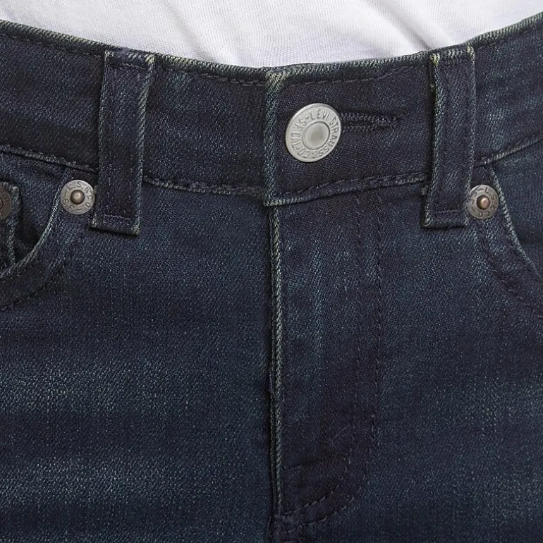 Levi's® Little Boys Adjustable Waist Mid Rise 514™ Straight Leg Jean