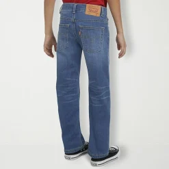 Levi's® Little Boys Adjustable Waist Mid Rise 514™ Straight Leg Jean