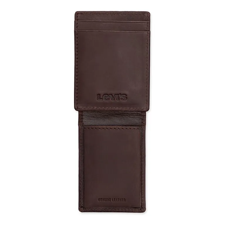 Levi's® Marconi Wide Magnetic Front Pocket Mens Wallet