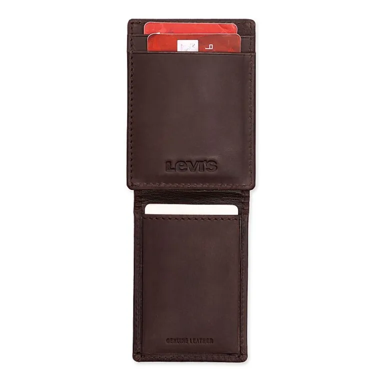Levi's® Marconi Wide Magnetic Front Pocket Mens Wallet