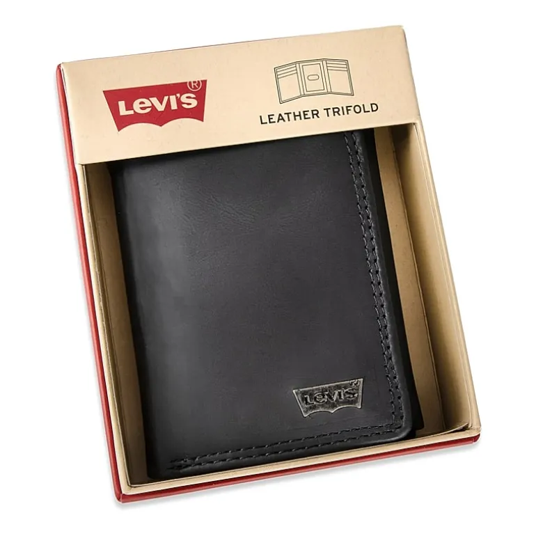 Levi's® Marconi Wide Magnetic Front Pocket Mens Personalized Wallet