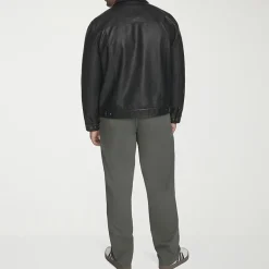 Levi's® Mens Faux Leather Midweight Trucker Jacket
