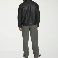 Levi's® Mens Faux Leather Midweight Trucker Jacket