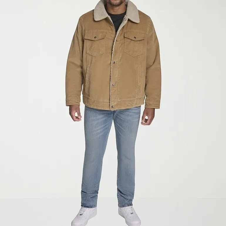 Levi's® Mens Midweight Big and Tall Trucker Jacket